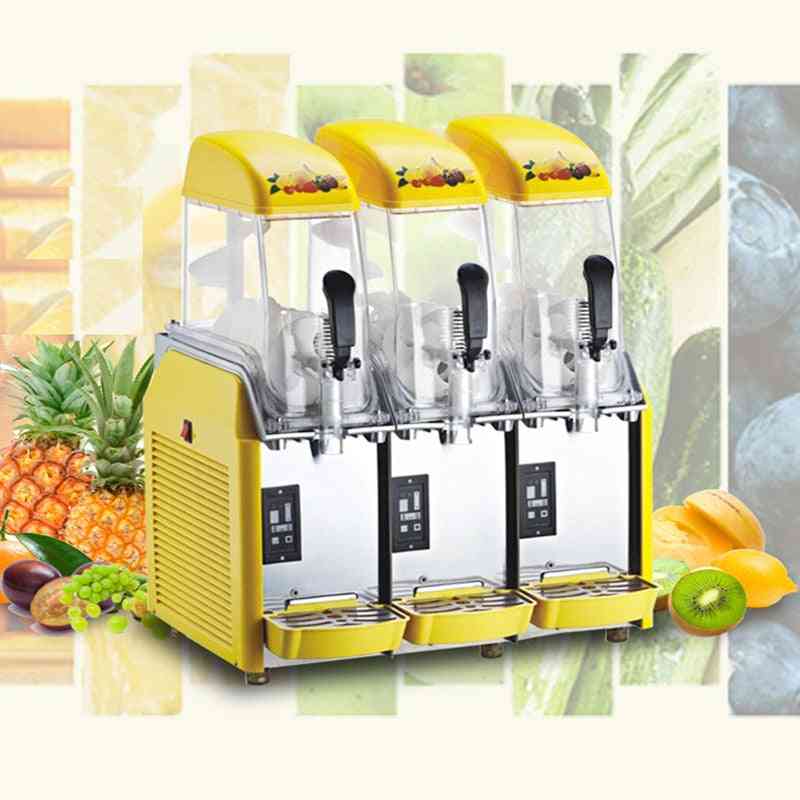 Beverage Fruit Juice Cold Drink Dispenser Freeze Ice Cream Slush Machine