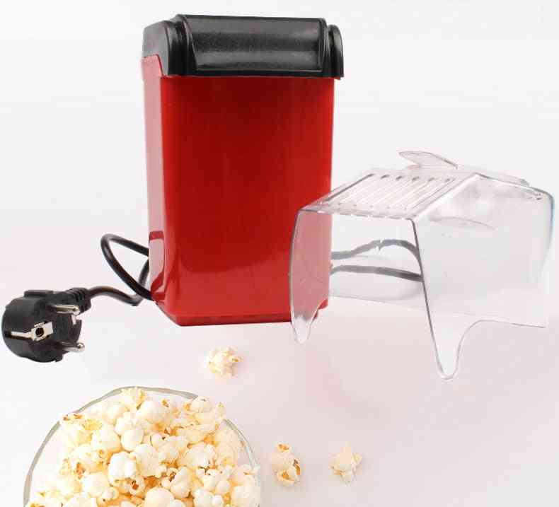 Electric Corn Popcorn Maker, Household Automatic Mini Hot Air Machine