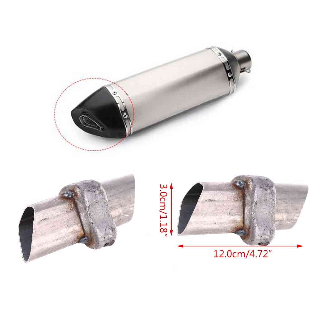 Universal Front Mid End Catalyst Motorcycle Exhaust Muffler