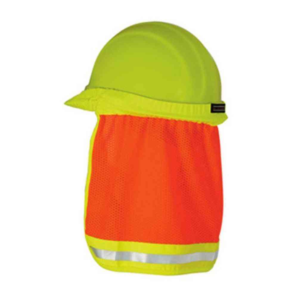 Summer Sun Shade & Safety Hard Hat Neck Shield Helmets