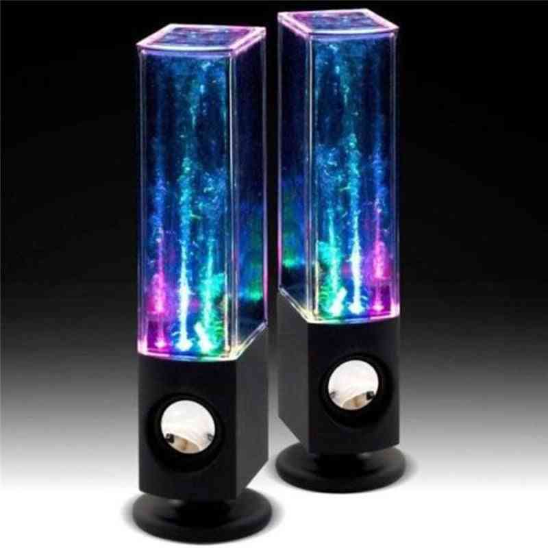 Led Light Dancing Water Music Fountain Light Speakers