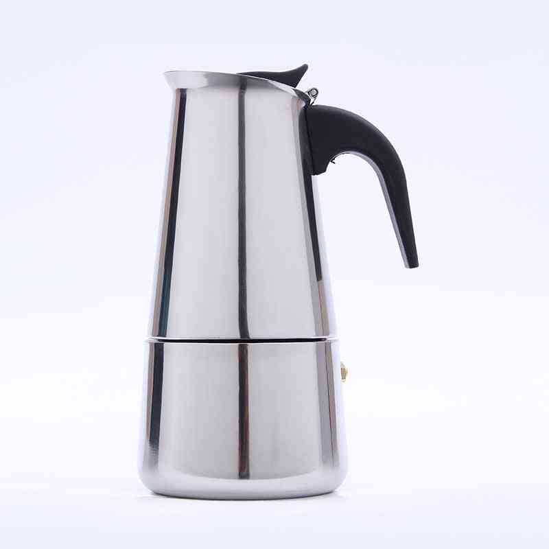 Stainless Steel Italian Top Espresso Latte Stovetop Coffee Pots