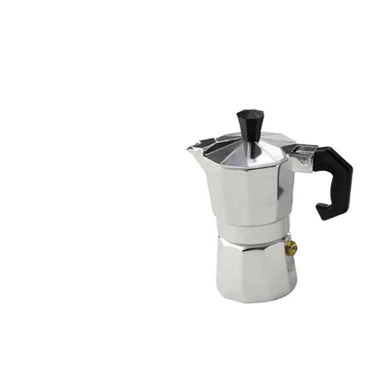 Aluminum Coffee Maker, Durable Mocha Espresso Percolator Making Machine