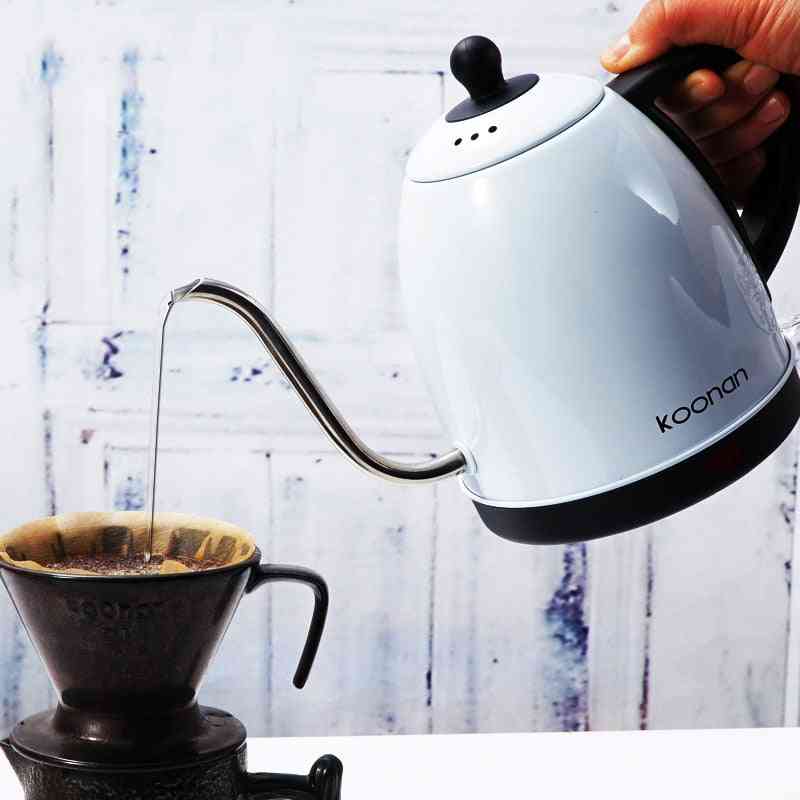 Gooseneck Kettle, Electric Water Stainless Steel For Drip, Coffee Teapot
