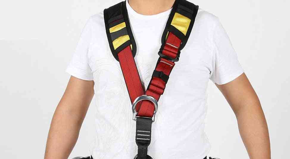 Safety Rock Climbing Harness Shoulder Sling Belt Strap
