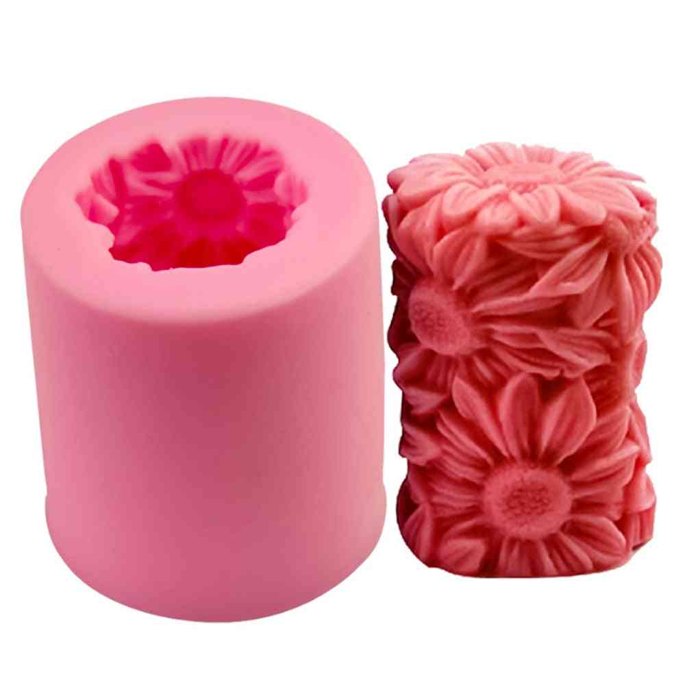Crafts Flower Candle Mold Diy Handmade Aromatherapy
