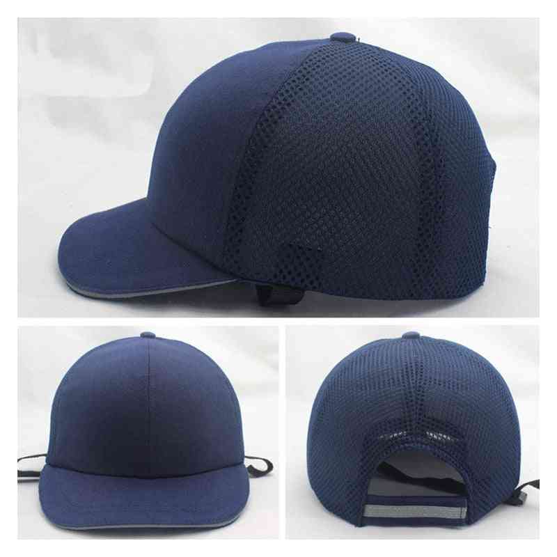 Summer Work Safety Hi-viz Bump Cap &  Hat