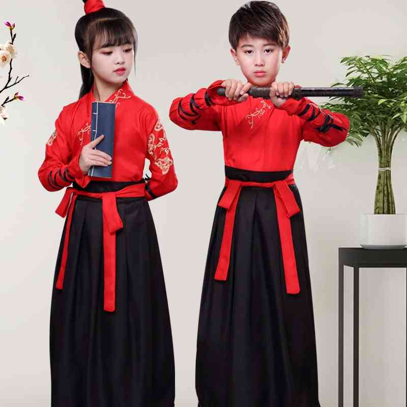 Tang Dynasty Ancient Costumes Hanfu Dress, Chinese Folk Dance Clothes