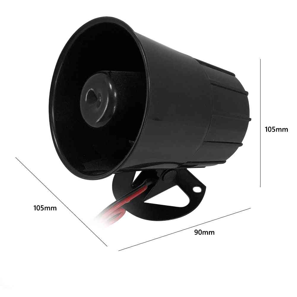 Loud Alarm Sirens, Electric Horn Outdoor Personal Car Accessories