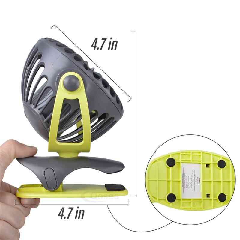 All-round Rotation Rechargeable Portable Cooling Mini Usb Fan