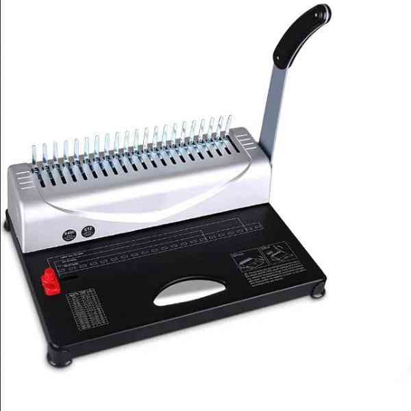 A4 Paper Binding Machine, Puncher 21 Holes For Office, Home Tools