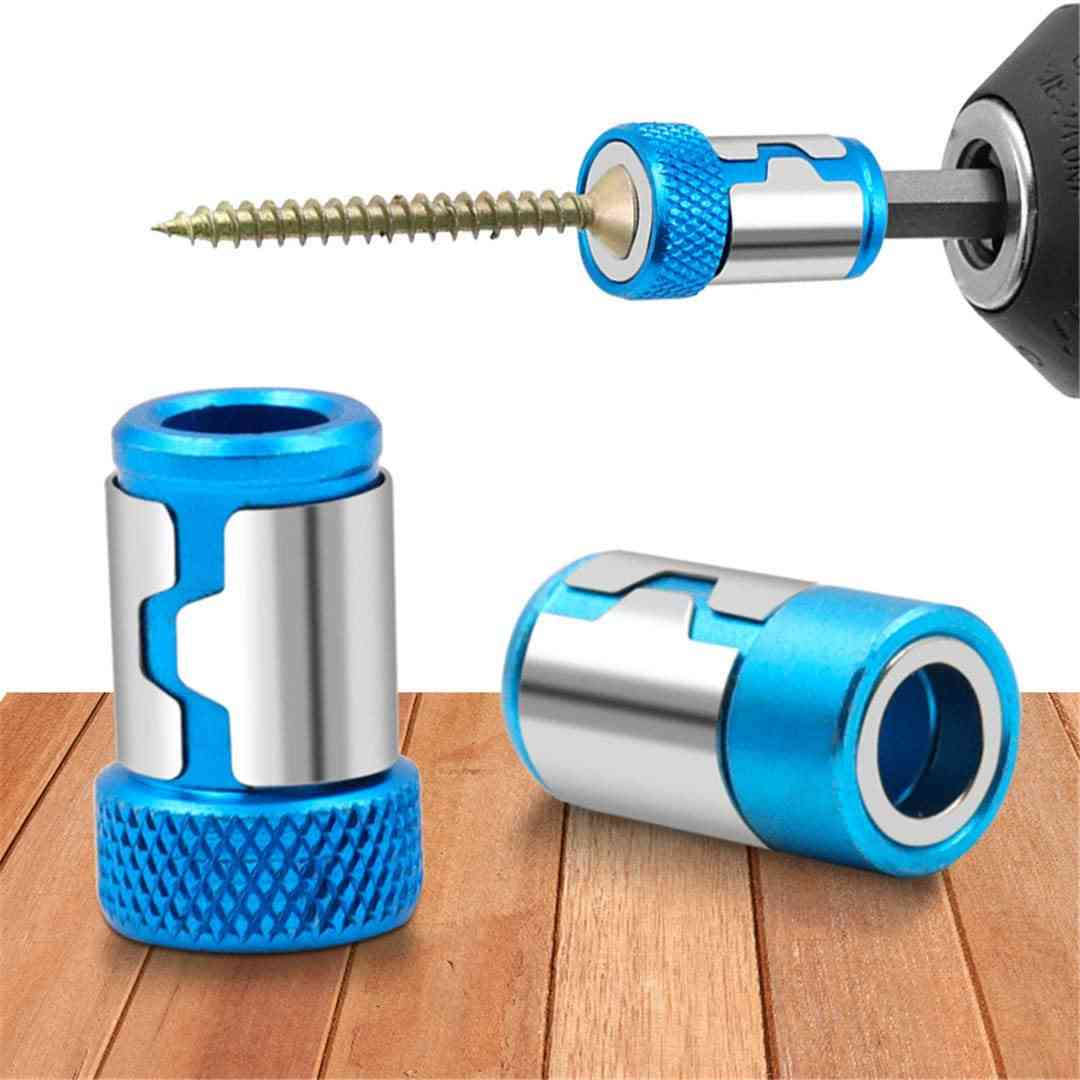 Universal Magnetic Ring Alloy Screwdriver Bits Anti-corrosion Strong Magnetizer Drill Bit