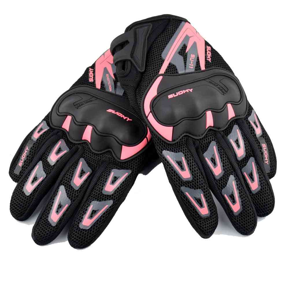 Summer Breathable Motorcycle Gloves, Touch Screen, Guantes Motorbike Protective, Winter Warm Glove