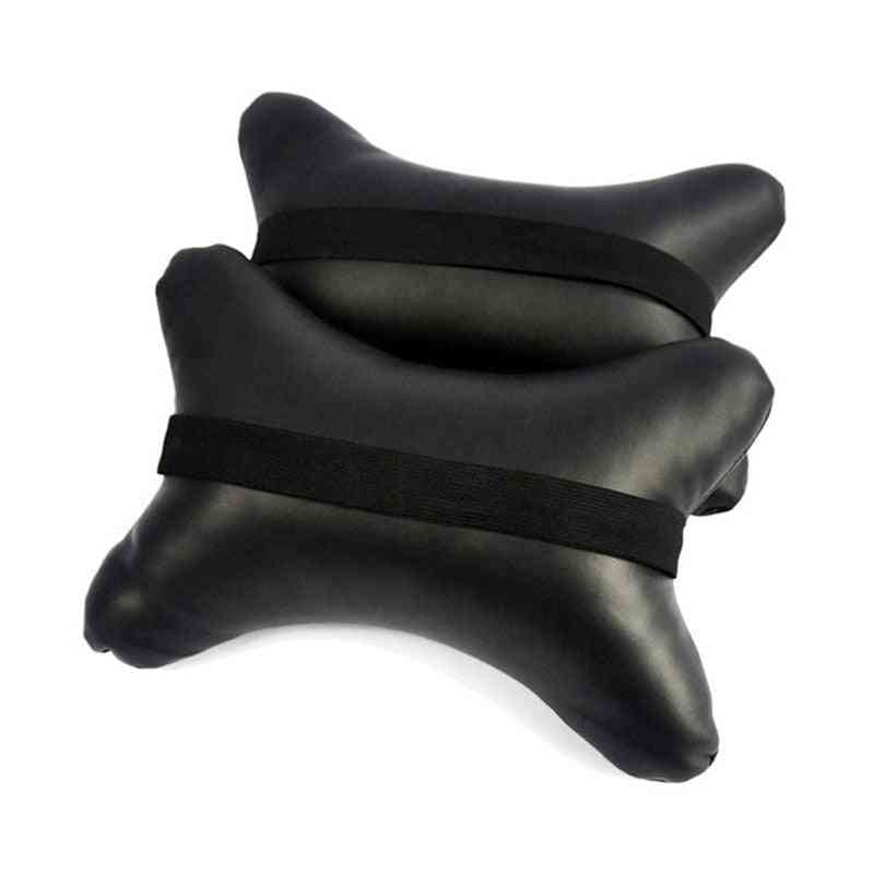 Genuine Leather Car Neck Protection Pillow