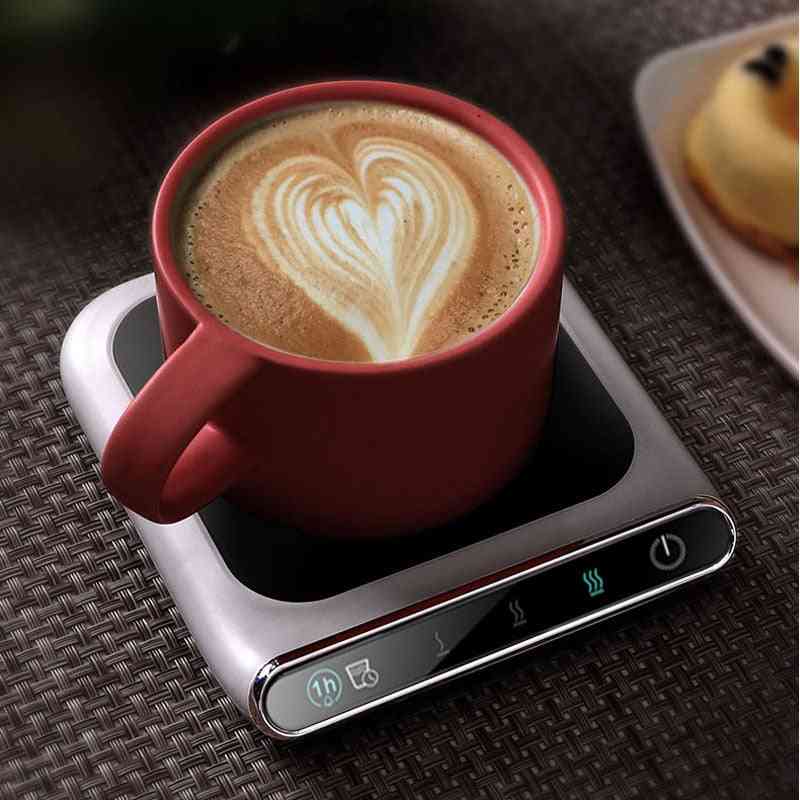 ספל מחמם כוסות USB 3 הילוכים, תרמוסטטי חם יותר, מכונות קפה חמות, כרית חימום