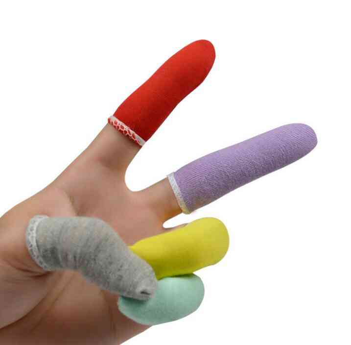 Bavlněné rukavice na jedno použití, protiskluzové, prodyšné, ochranné rukavice