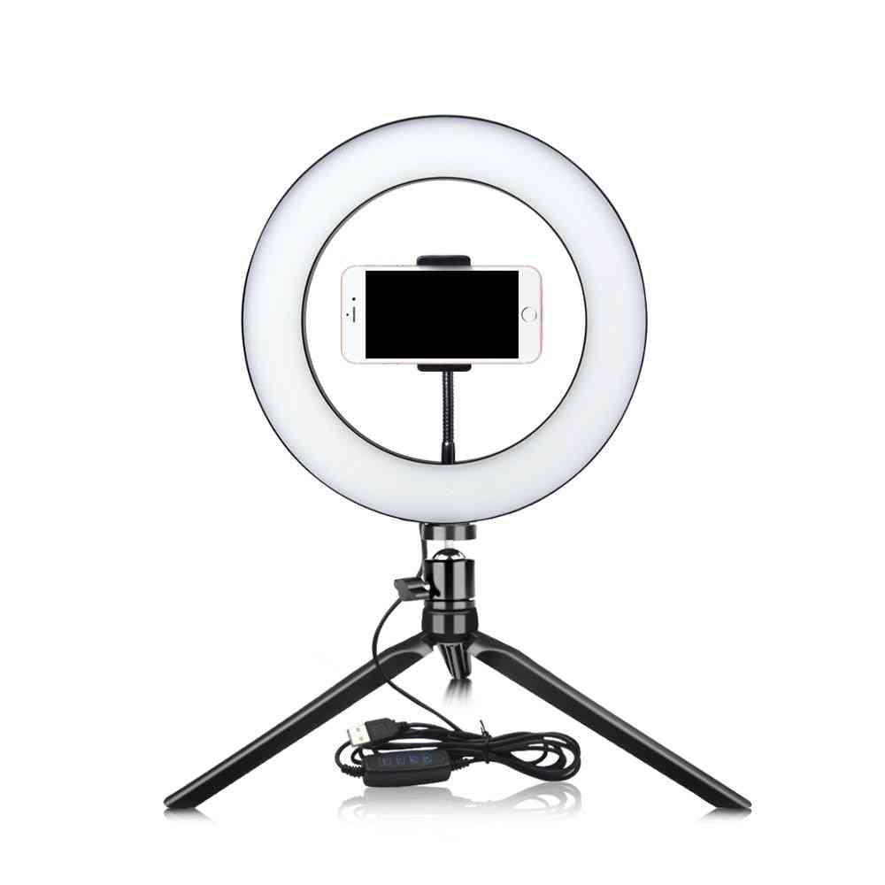 Dimmable Led Ring Fill Light, Makeup Table Lamp