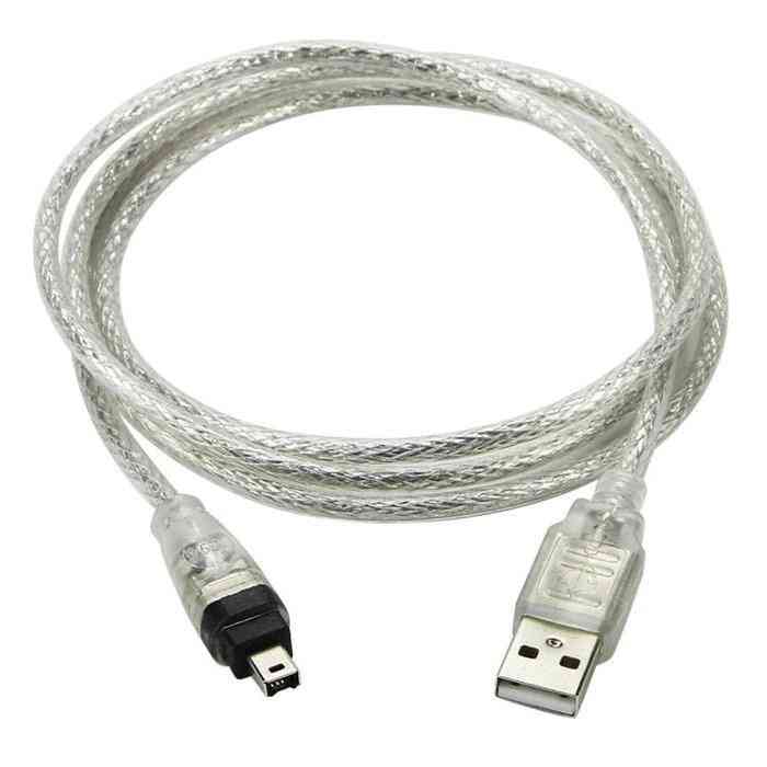USB זכר ל- Firewire זכר כבל מתאם ilink עבור dcr-trv75e dv