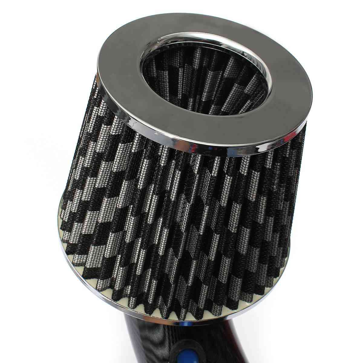 Automobile Car Racing Cold Air Intake System Turbo Induction Pipe With Cone Filter