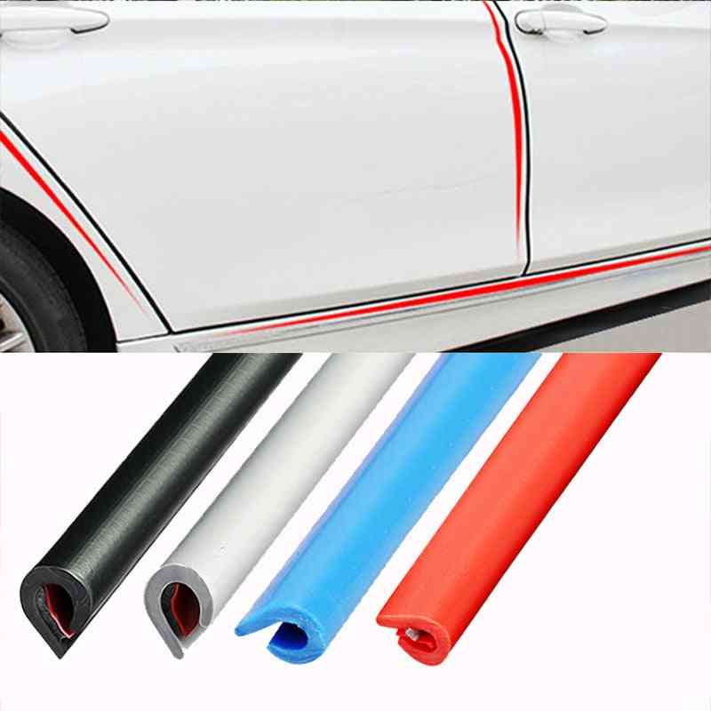 Car Door Edge Rubber Scratch Protector Molding Strip Protection Strips Car-styling