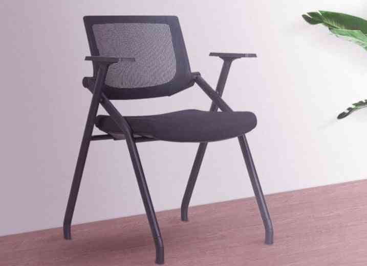 Folding Conference Training Chair With Writing Board