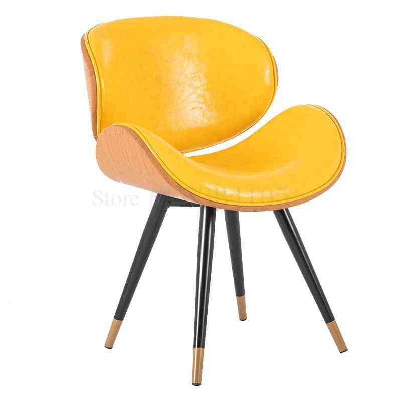 Nordic Dining Modern Minimalist Home Leisure Chair