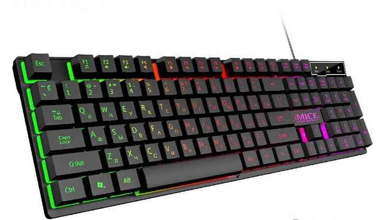 Usb Wired Gaming, Mechanical Feeling, Backlit Keyboards With 104 Keycaps
