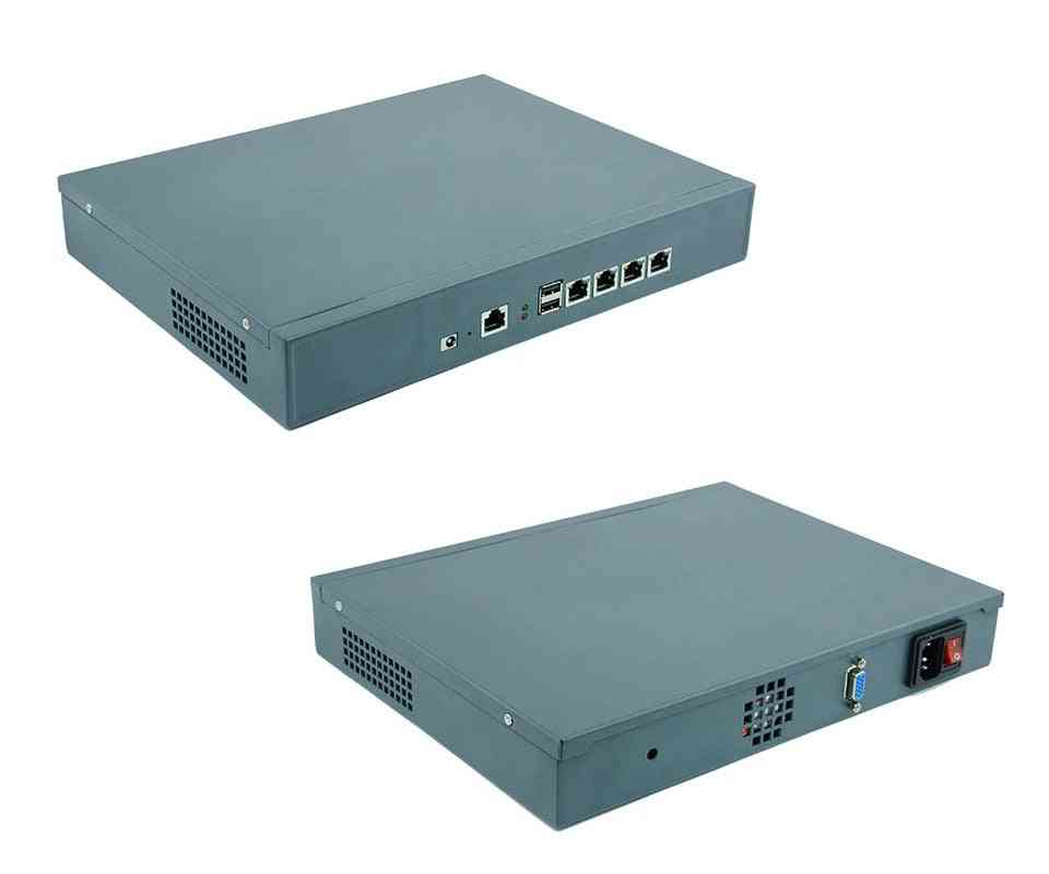 1U VPN Firewall Appliance F2 für 4 LAN Unterstützung Intel Celeron J1900 Prozessor