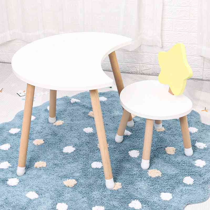 Children Room Solid Wood Tables And Chairs For Kindergarten Kids