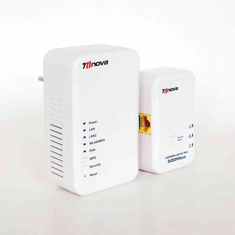 Prędkość bezprzewodowa / przewodowa homeplug av, adapter ethernetowy router hotspotów wifi;
