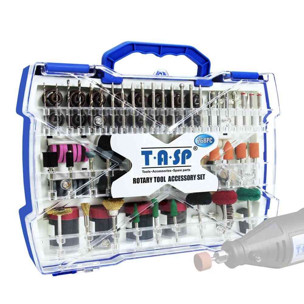 Electric Mini Drill Bit Kit Abrasive Rotary Tool Accessories Set