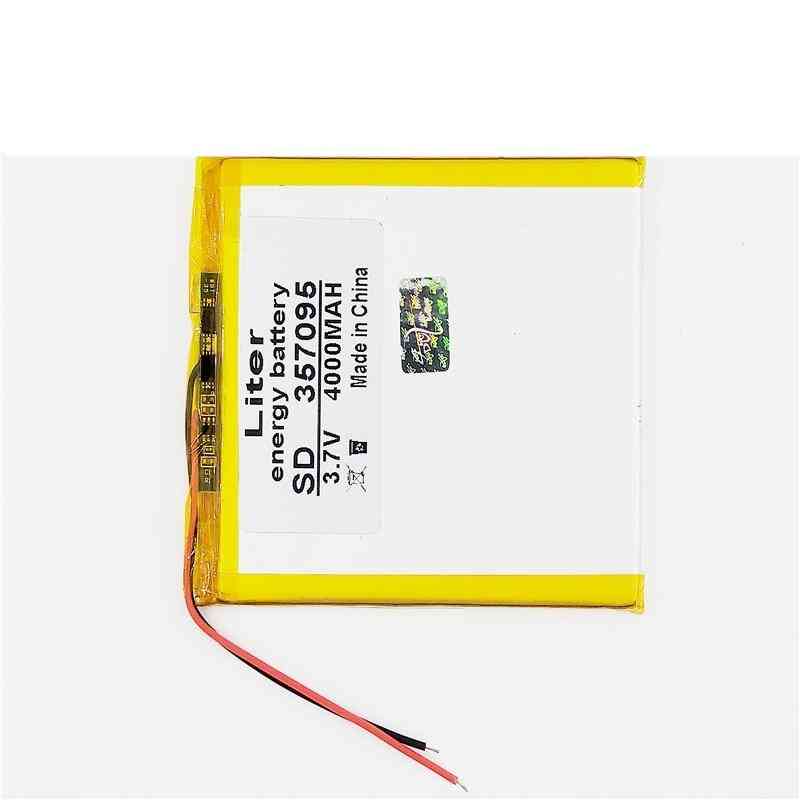 3.7v 4000mah Li-ion Battery For Tablet Pc