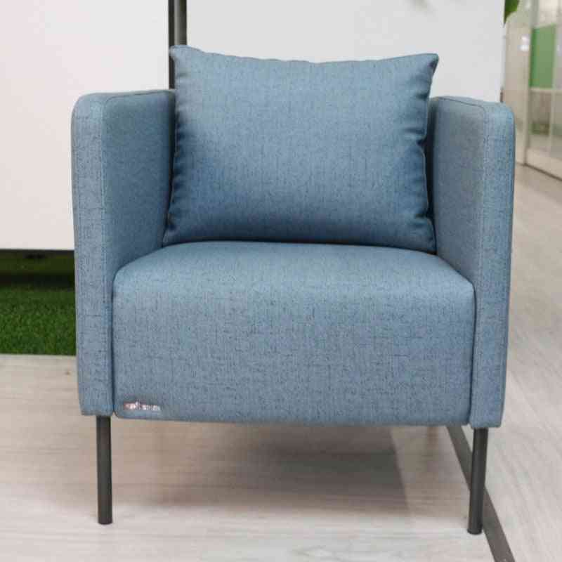Modern Simple Design Fabric, Sofa Chair For Living Room, Office, Reception