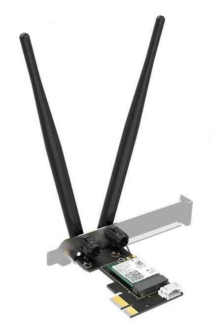 3000 Mbit/s Dual-Band-Wireless-Desktop-PC, Express-WLAN 6 e-Adapterkarte