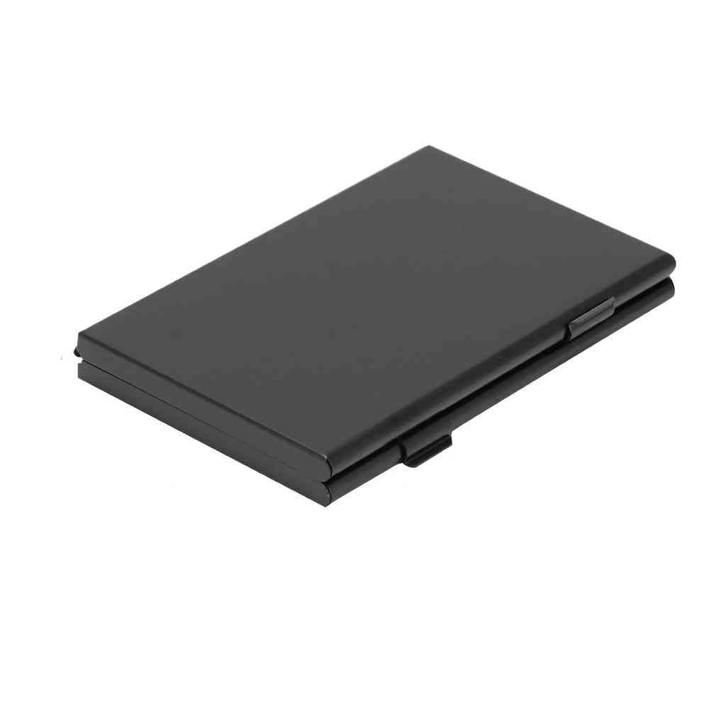 21 en 1 pin micro sim portátil de aluminio, caja de almacenamiento de tarjeta de memoria nano
