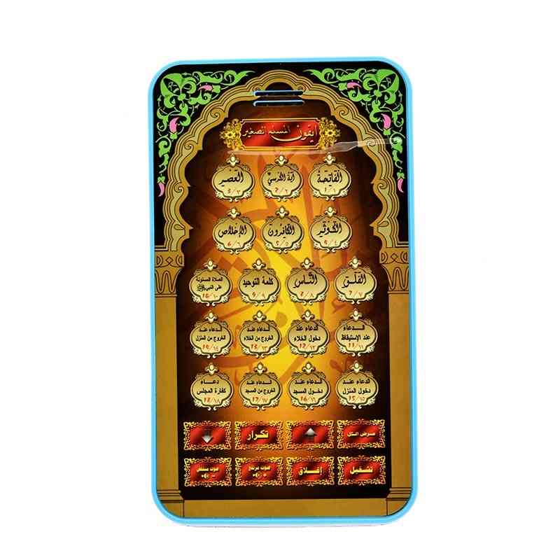 детска машина за изучаване на английски и арабски мини подложки за дизайн на таблетки с ислямски свещен Коран