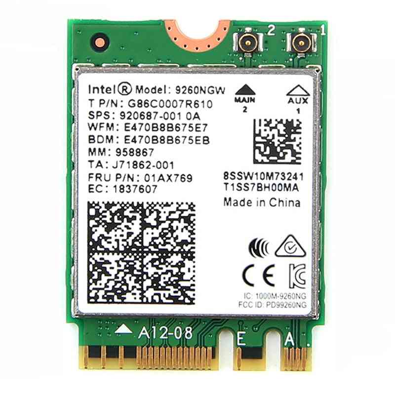 5.1 Network Card Intel 9260 Ax210 Adapter For Laptop