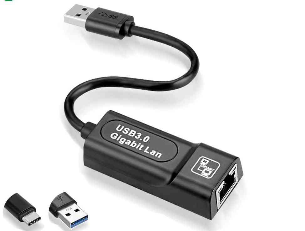 USB 2.0 3.0 USB typc C RJ45 LAN Ethernet-adapter