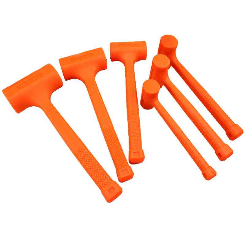 Slaghamer, oranje zacht rubber, unicast hamer
