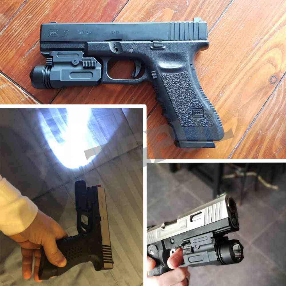Airsoft Mini Pistol Light, Detach Handgun, Flashlight Led Rifle Gun, Tactical Torch
