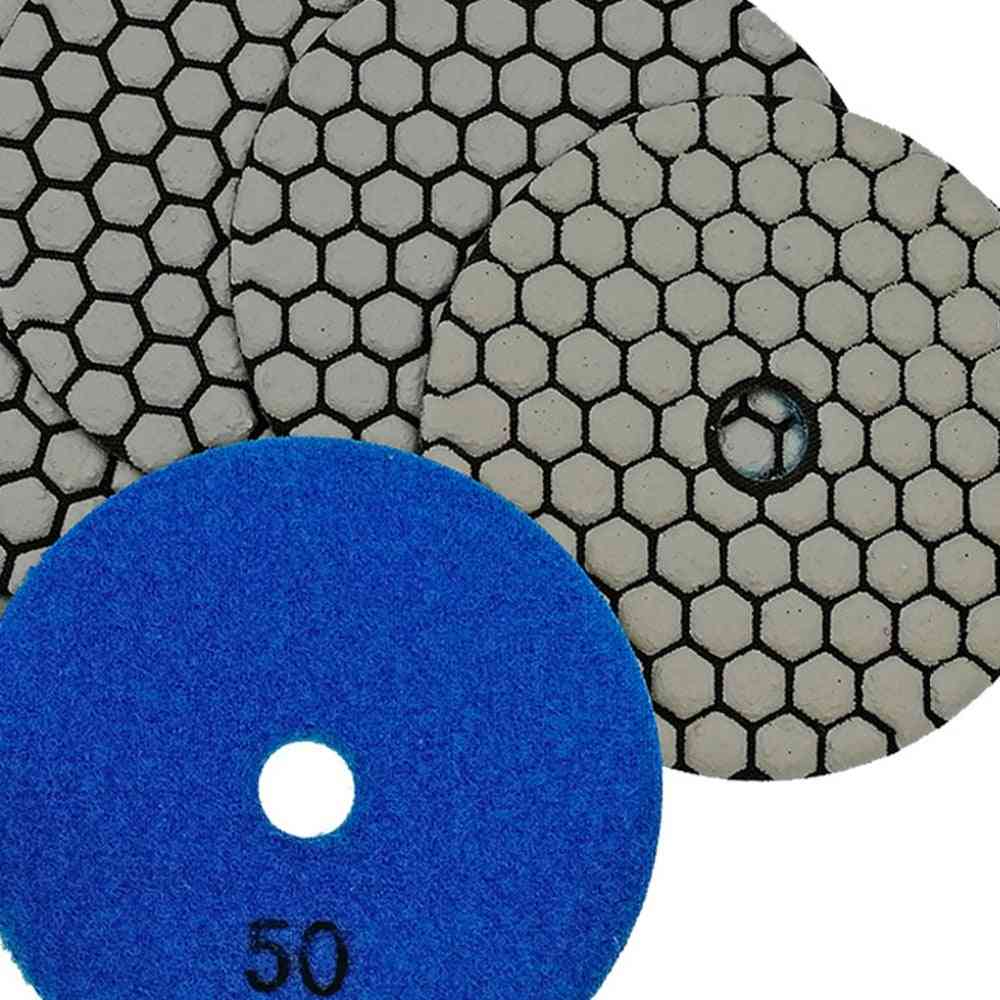 Diamond Flexible Dry Polishing Pad Resin Bond, Nylon Buckle