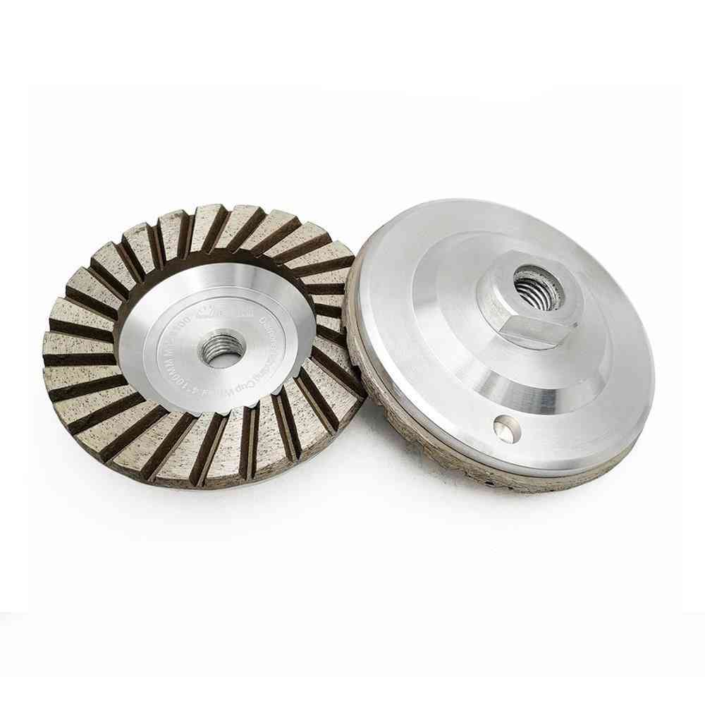 2pcs  Aluminum Based Diamond Grinding Cup Wheel