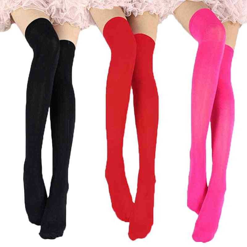Warm Thigh High, Stretchable Stockings
