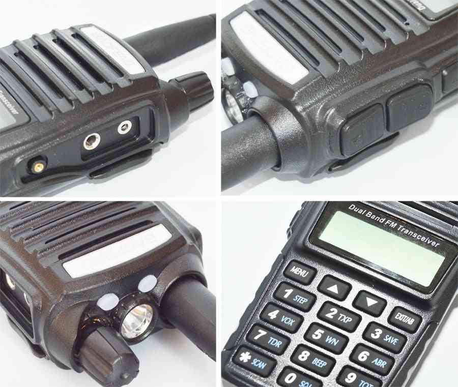 Portable Two Way Radio Dual-band Transceiver And Antenna