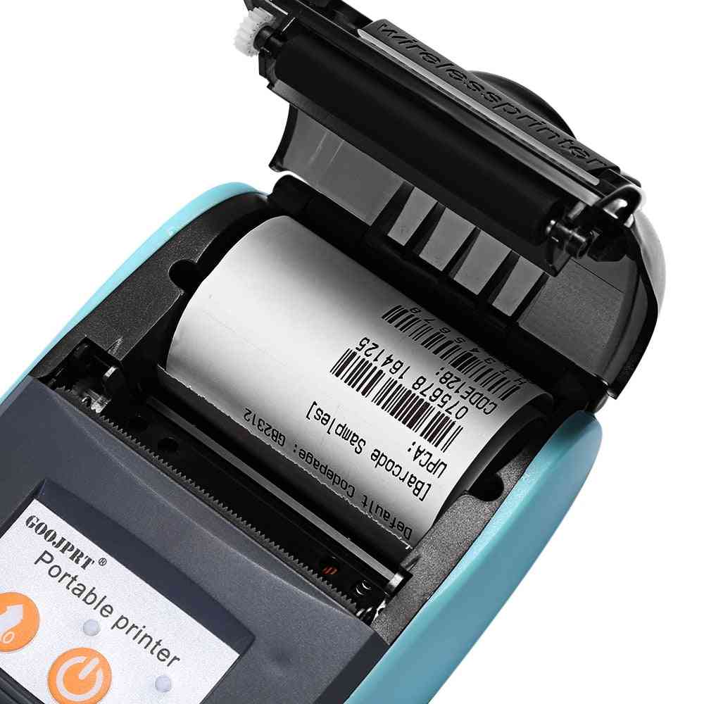 Mini Bluetooth Wireless Thermal Receipt Ticket Printer Bill Machine For Store