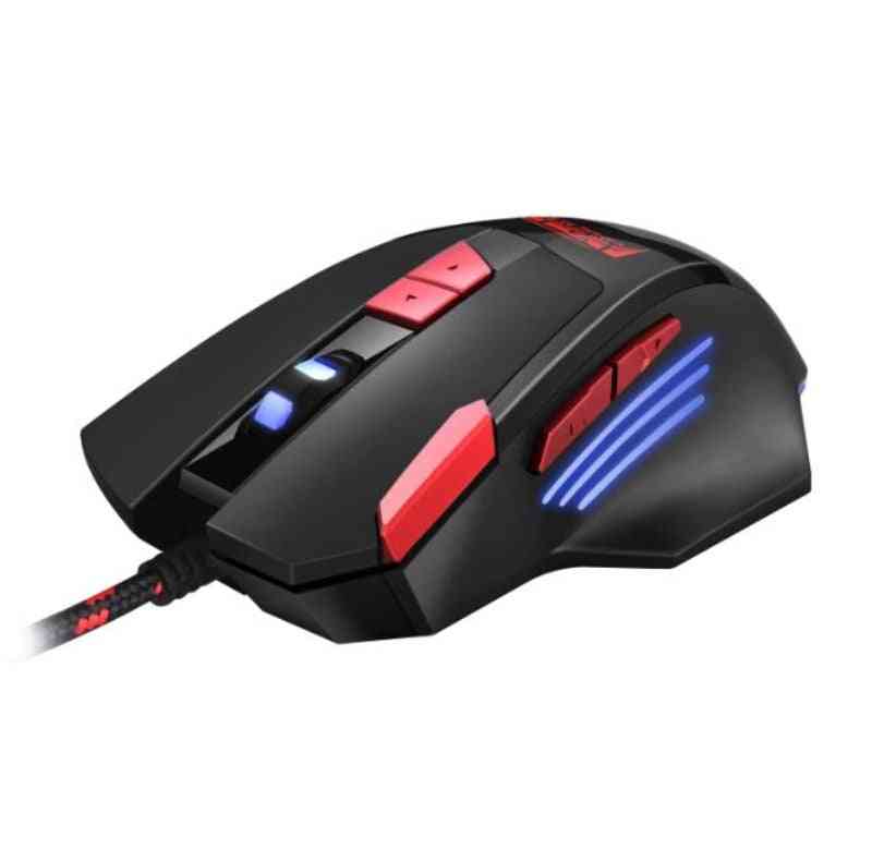 35-keys Usb Single Hand, Wired Mouse Backlight, Macro Recording, Gaming Keyboard
