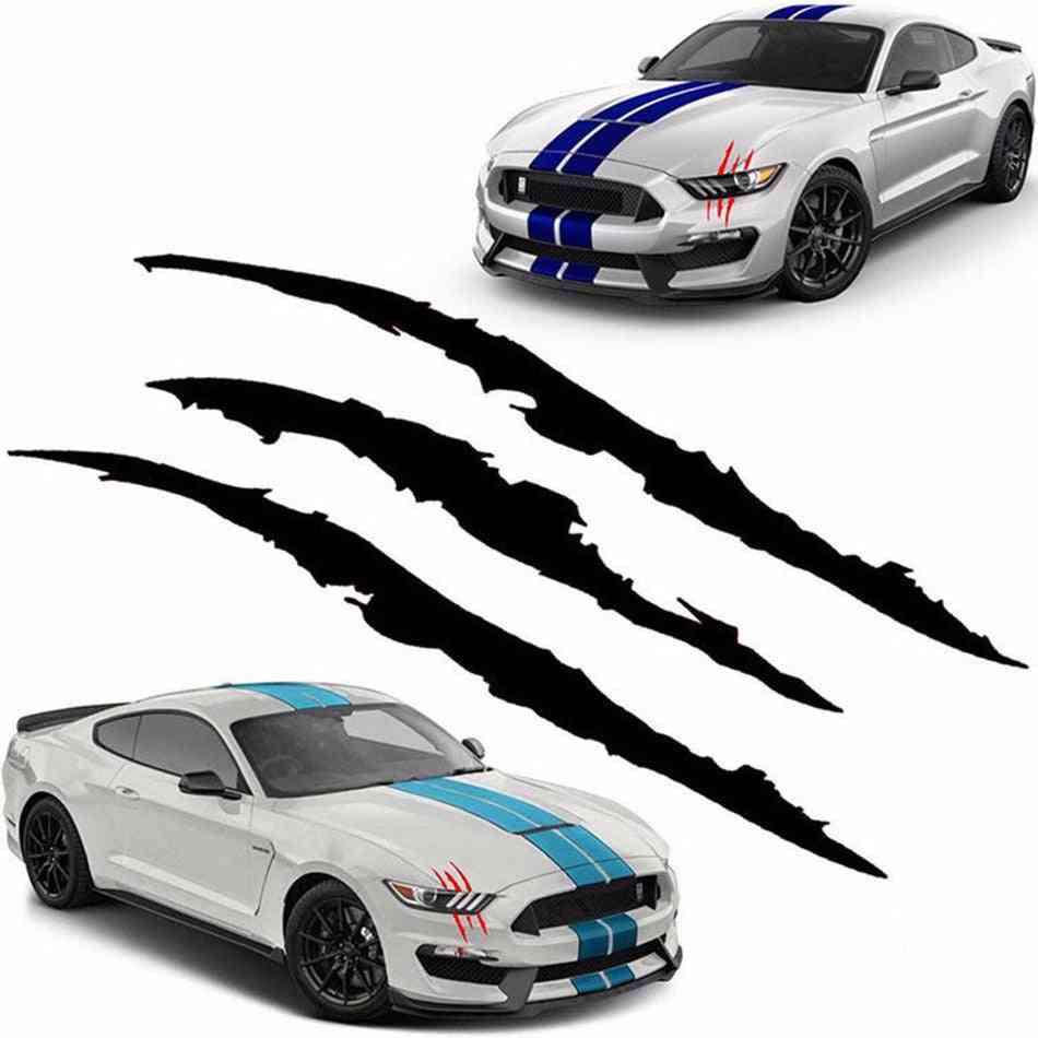 Reflective Monster Scratch-stripe, Claw Marks, Auto Headlight Decoration, Car Stickers