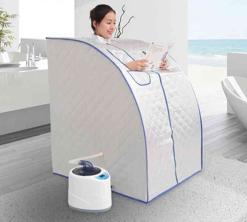 Portable Steam Sauna, Bath Home Room, Box Spa With Generator For Weight Loss (tw-ps12)