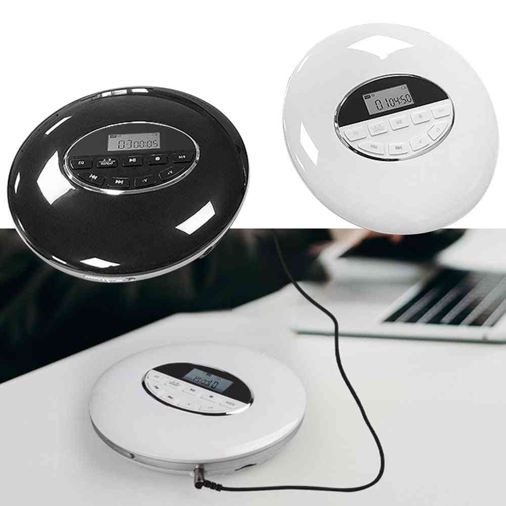 Portable Cd Player With Bluetooth Walk Man Player With Lcd Display Audio