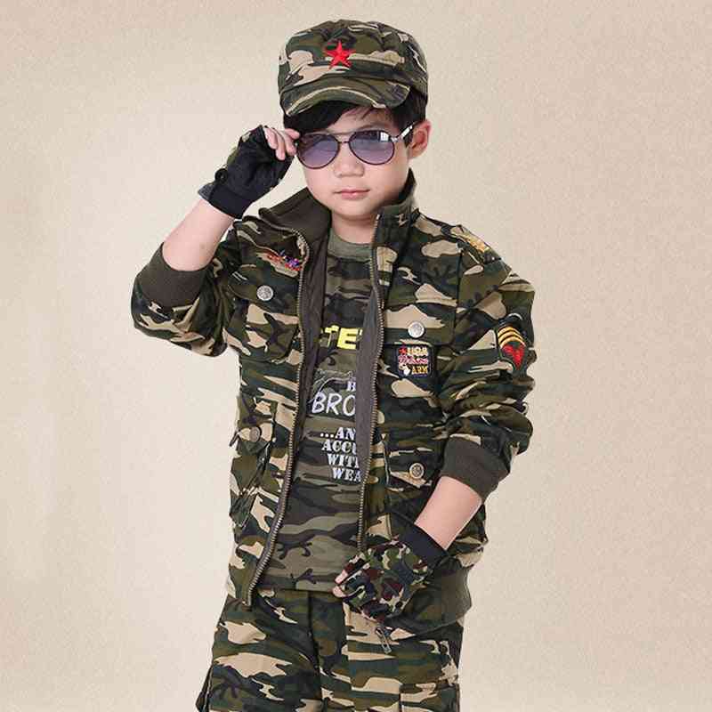 Spring- Military Training Uniform, Security Costume For